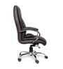 Executive Leatherette Office Chair In Mocha Brown Colour