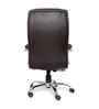 Executive Leatherette Office Chair In Mocha Brown Colour