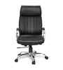 Executive Leatherette Office Chair In Onyx Black Colour