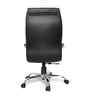 Executive Leatherette Office Chair In Onyx Black Colour