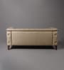 Exeter Chesterfield Leatherette 2 Seater Seater Sofa in Beige Color