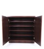 Exeter 2 Door Shoe Cabinet In Wenge Finish