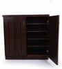 Exeter 2 Door Shoe Cabinet In Wenge Finish