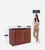 Exeter Shoe Cabinet in Wenge Finish