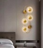 Exotic Glass Modern LED Wall Lamp | 3 Light Modes (Warm, Natural & Cool White) | Decorative Wall Light for Living Room, Bedroom, Bedside & Home D cor | 1Year Warranty