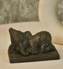 Exotically Ganesha Brown Terracotta Showpiece