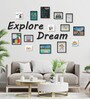 Explore Dream Plaque (Set Of 10) Black MDF
Collage
Photo Frames