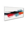 Exquisite Four-Painting Wall Art Set Canvas Paintings Abstract Print Black Frame