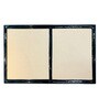Exquisite Four-Painting Wall Art Set Canvas Paintings Abstract Print Gold Frame