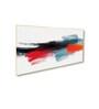 Exquisite Four-Painting Wall Art Set Canvas Paintings Abstract Print Gold Frame