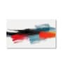 Exquisite Four-Painting Wall Art Set Canvas Paintings Abstract Print White Frame