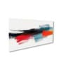 Exquisite Four-Painting Wall Art Set Canvas Paintings Abstract Print White Frame