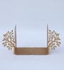 Exquisite Tree of Life Golden Metal Bookend