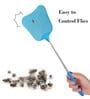 Extendable Fly Swatters, Strong Fly Killer, with Stainless Steel Telescopic Handle