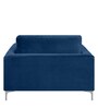 Extraordinary Fabric Lounge Chair in Blue Colour