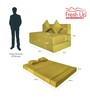 Exuberance 2 Seater Single Size 8 inches Sofa Cum Foldable Mattress