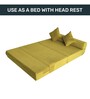 Exuberance 2 Seater Single Size 8 inches Sofa Cum Foldable Mattress