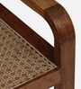 Eyges Mango Wood End Table In Walnut Finish