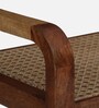 Eyges Mango Wood End Table In Walnut Finish