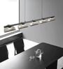 Eyvinsa Striped Glass Sheet Linear Pendant Light