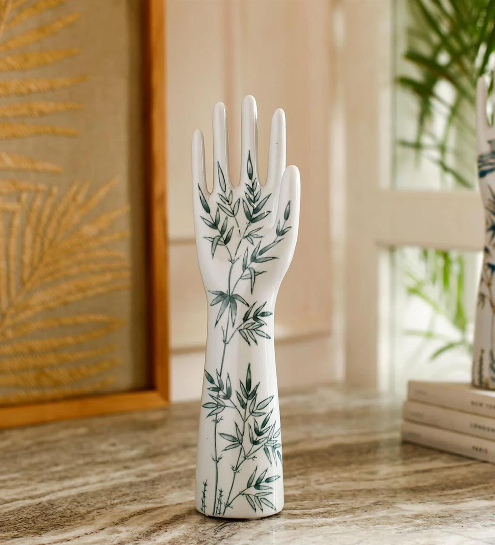 White Eze Hand Sculpture