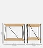 Ezbo 400 End Tables in Summer Oak Finish