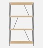 Ezbo 600 Book Shelves in Summer Oak Finish with 3 Tier