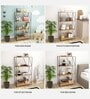 Ezbo 600 Book Shelves in Summer Oak Finish with 3 Tier