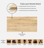Ezbo 600 Book Shelves in Summer Oak Finish with 3 Tier