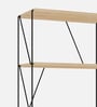 Ezbo 600 Book Shelves in Summer Oak Finish with 3 Tier