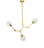 Ezra Gold Aluminium Hanging Light