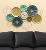 F-Akoko Round Wall Decor With Clock