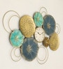 F-Akoko Round Wall Decor With Clock
