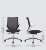 Florida Breathable Mesh Ergonomic Chair in Black Colour