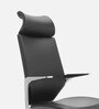 F1 Leatherette Executive Chair in Black Colour Cushion