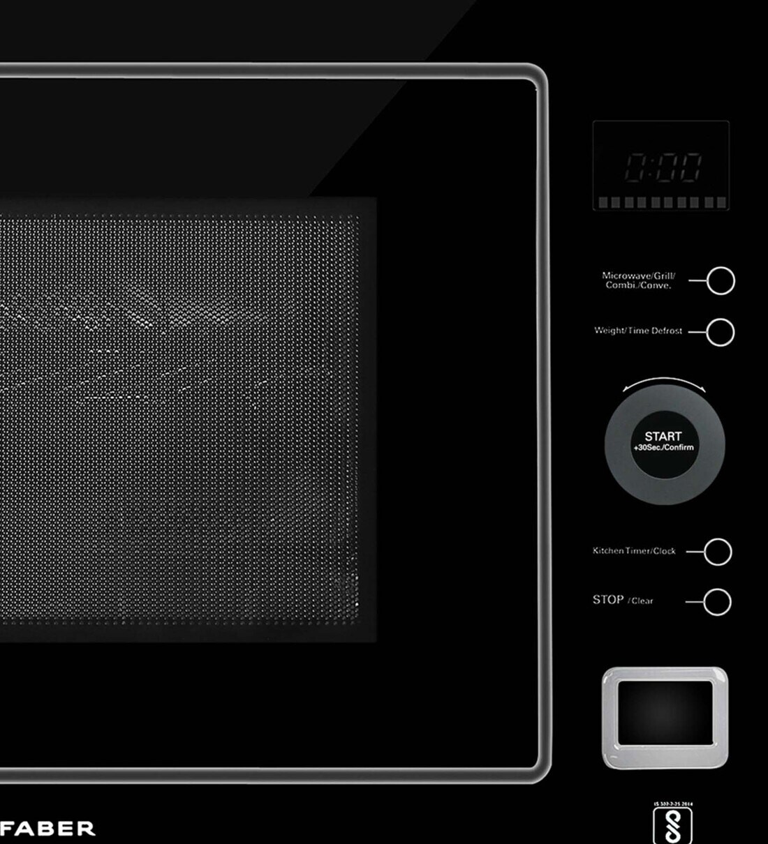 Buy FABER 25L BuiltInOven Microwave (FBIMWO 25 L CGS BK, Black