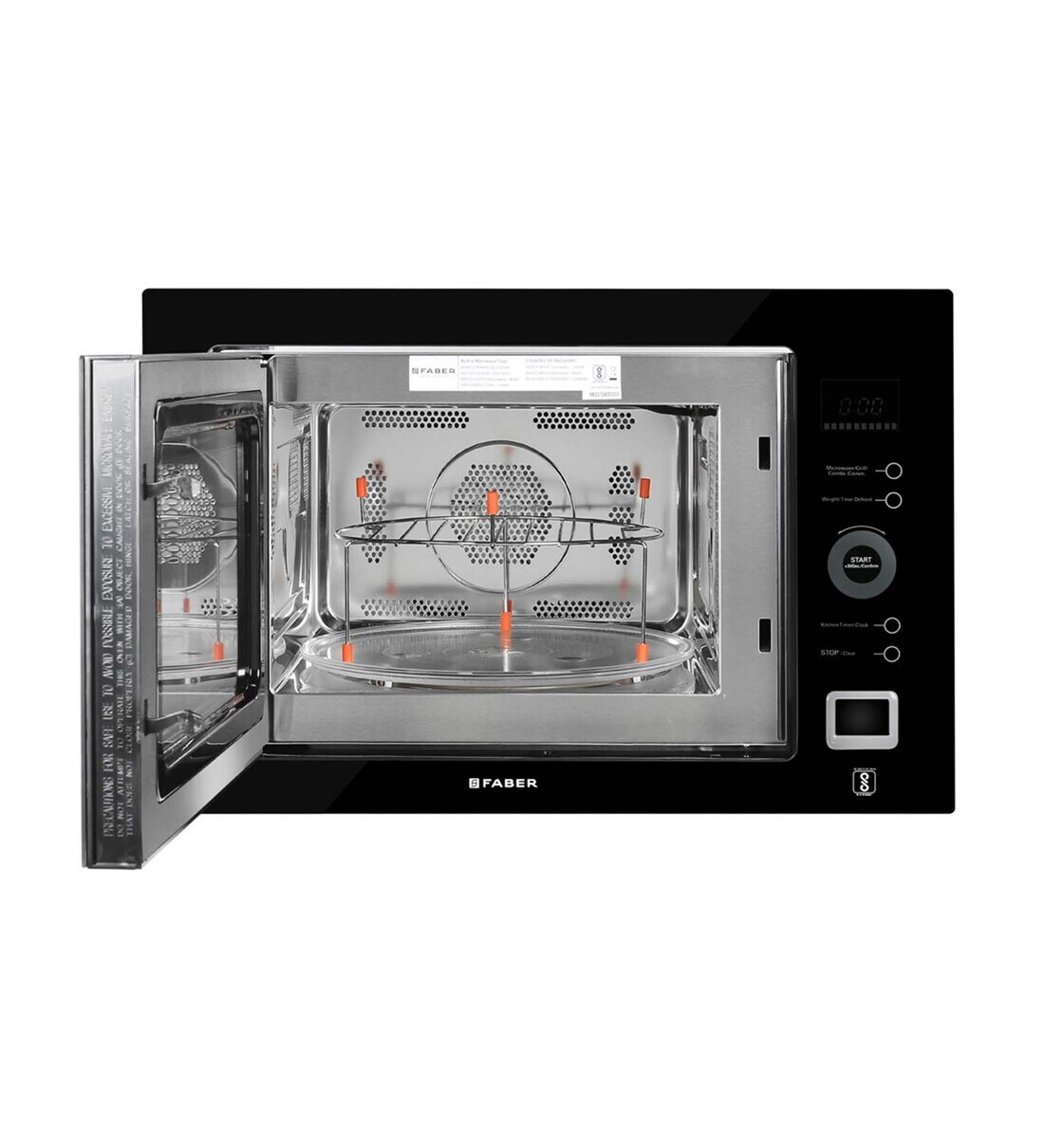 Buy FABER 25L BuiltInOven Microwave (FBIMWO 25 L CGS BK, Black