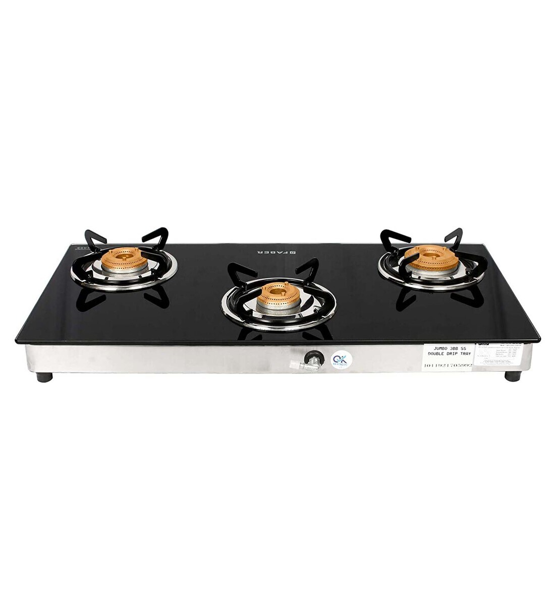 Buy FABER 3 Burner HOB COOKTOP JUMBO 3BB SS Online Gas Stoves Gas