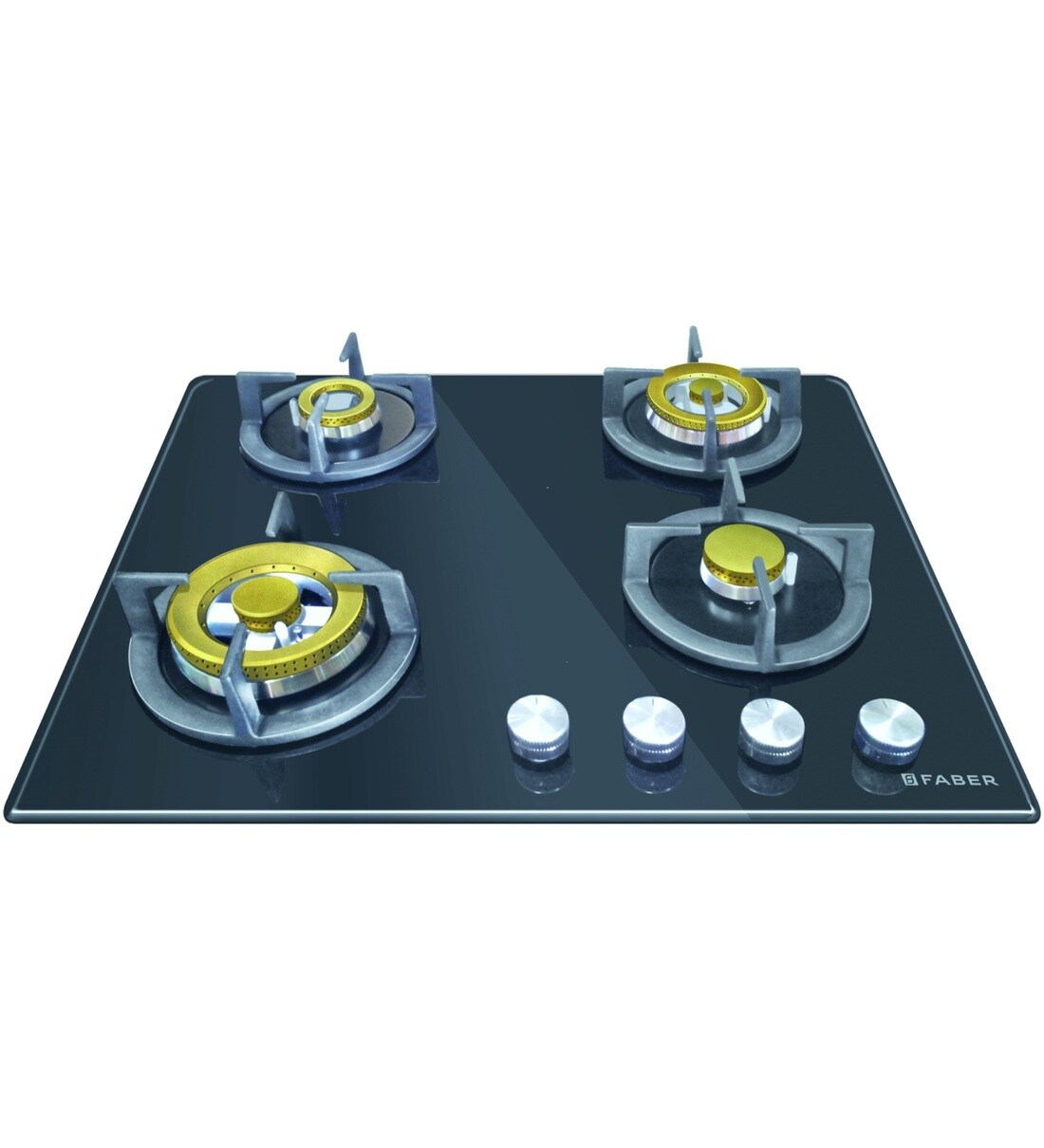 Buy FABER 4 Burner Auto Ignition BuiltIn HobCooktop Hybrid (HGG604