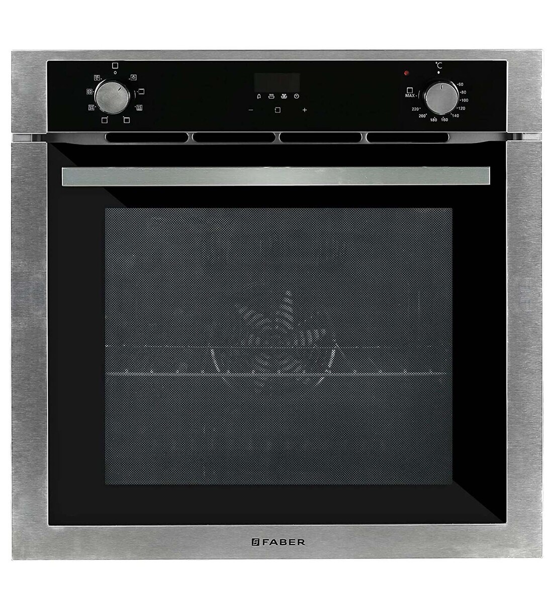 Buy FABER 80L BuiltInOven (FBIO 80L 8F, Black) Online Builtin