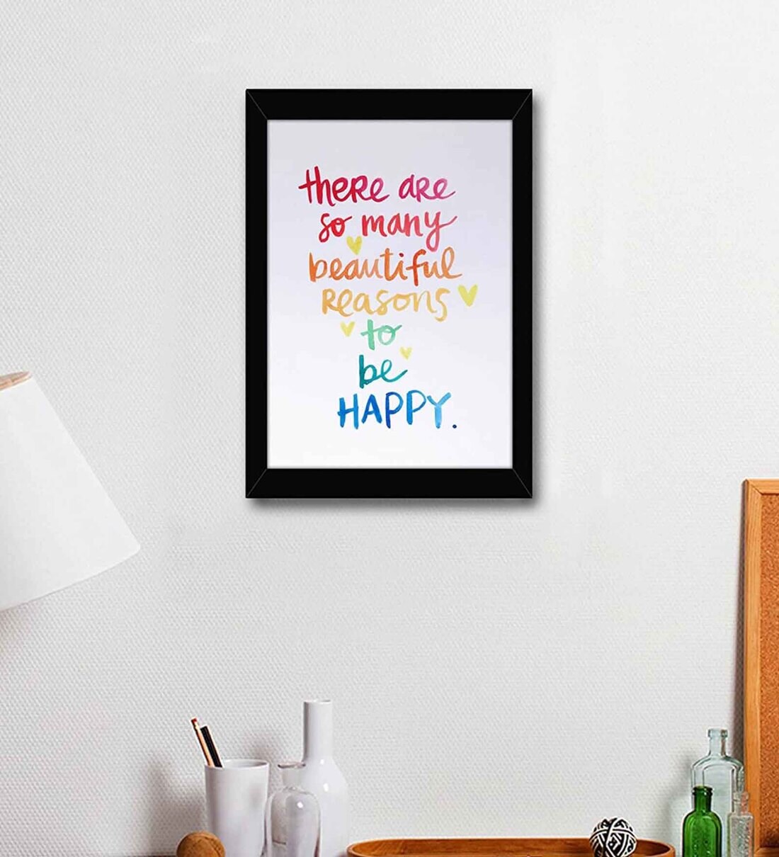 Buy Fabric Inspirational Quote Frame Art Print at 25 OFF by Tied Ribbons Pepperfry