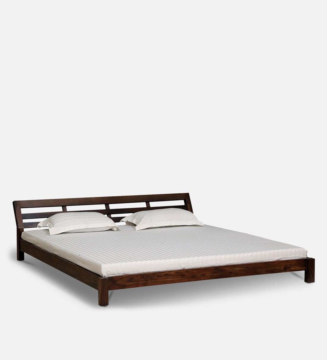 Buy Fairmont Solid Wood King Size Bed In Provincial Teak Finish By