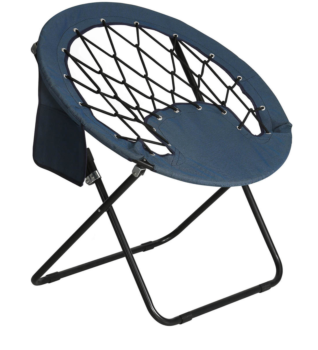 Buy Fancy Metal Garden Chair in Blue Colour by @home Online - Lawn ...