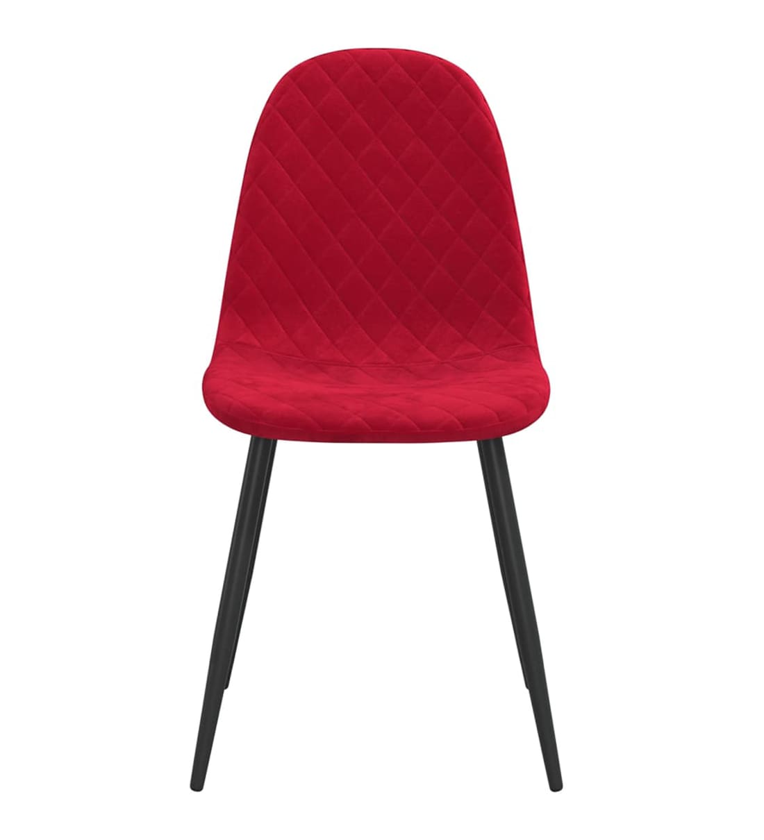 Buy Jax Fabric Dining Chair In Red Colour Online Contemporary Dining