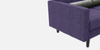 Fabric 2 Seater Sofa in Purple Colour