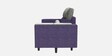 Fabric 2 Seater Sofa in Purple Colour