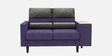 Fabric 2 Seater Sofa in Purple Colour