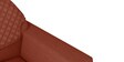 Facet 2 Seater Sofa in Brick Red Colour Facet 2 Seater Sofa in Brick Red Colour