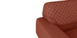 Facet 2 Seater Sofa in Brick Red Colour Facet 2 Seater Sofa in Brick Red Colour