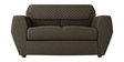 Facet 2 Seater Sofa in Coffee Brown Colour